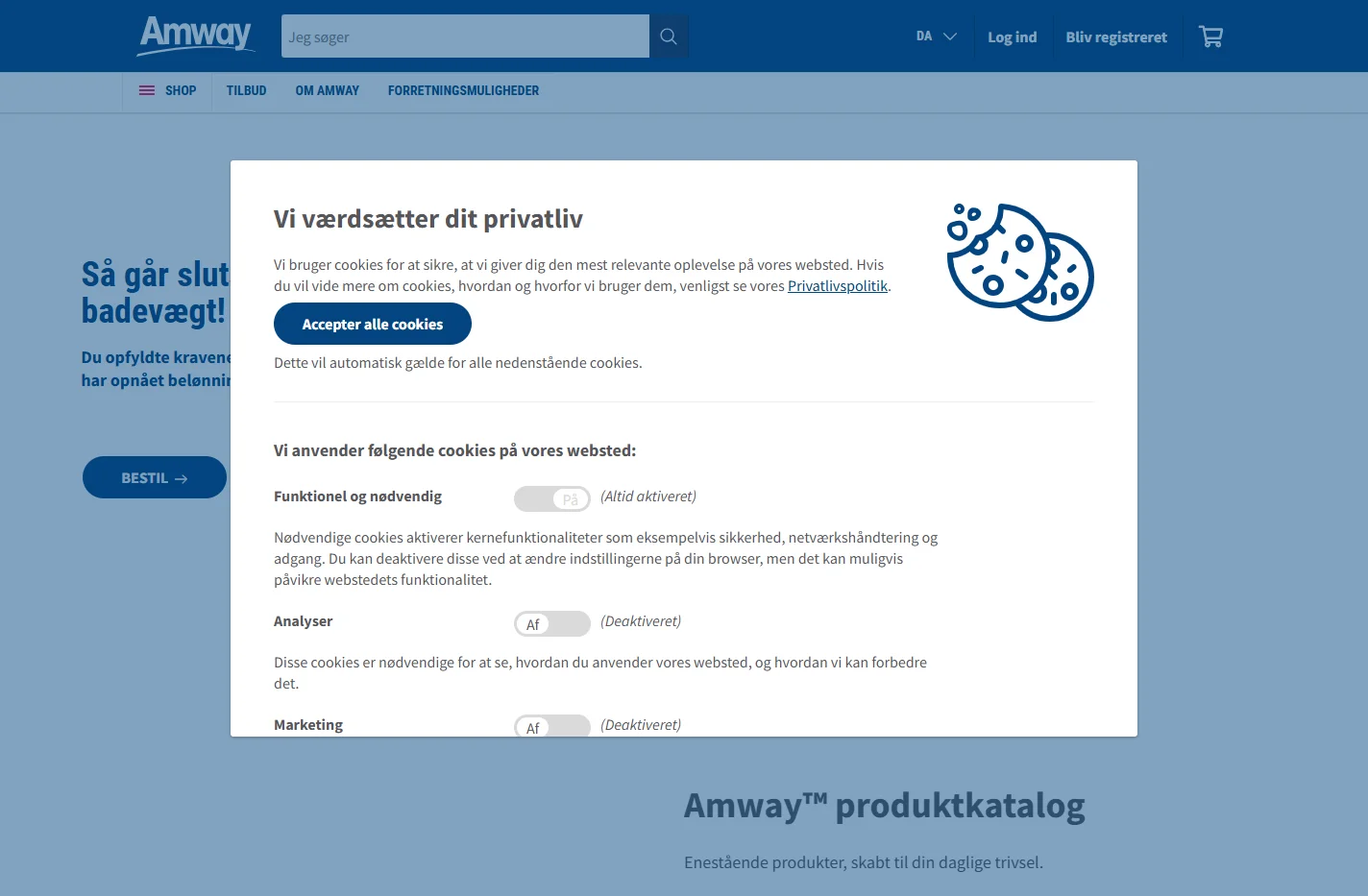 Amway Danmark | Officielt websted og produktkatalog