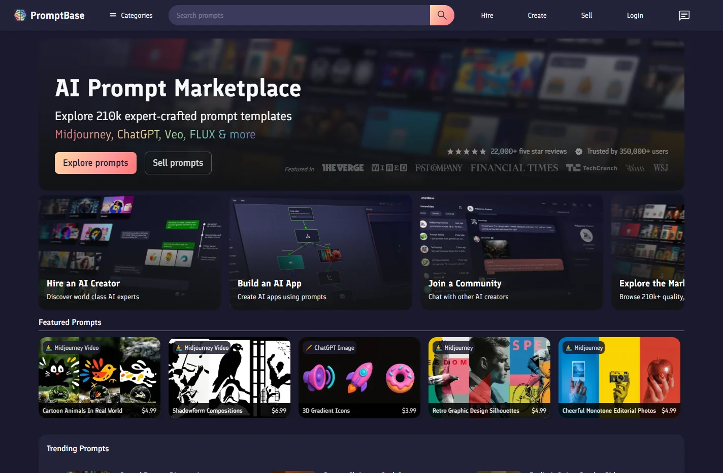 PromptBase | Prompt Marketplace: Midjourney, ChatGPT, Veo, F