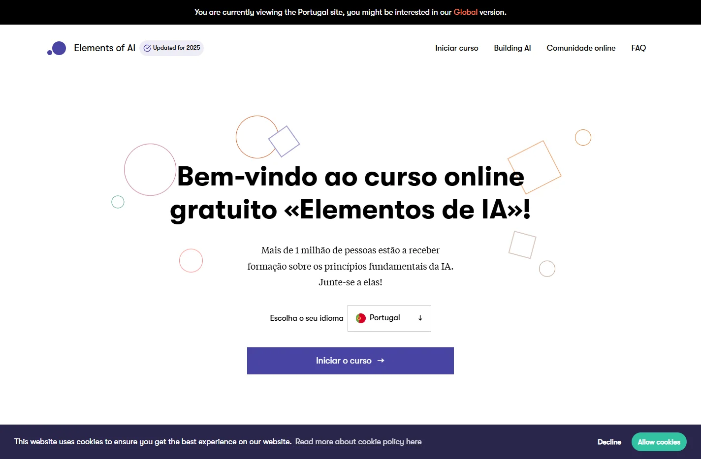 Uma introdução gratuita em linha à inteligência artificial p