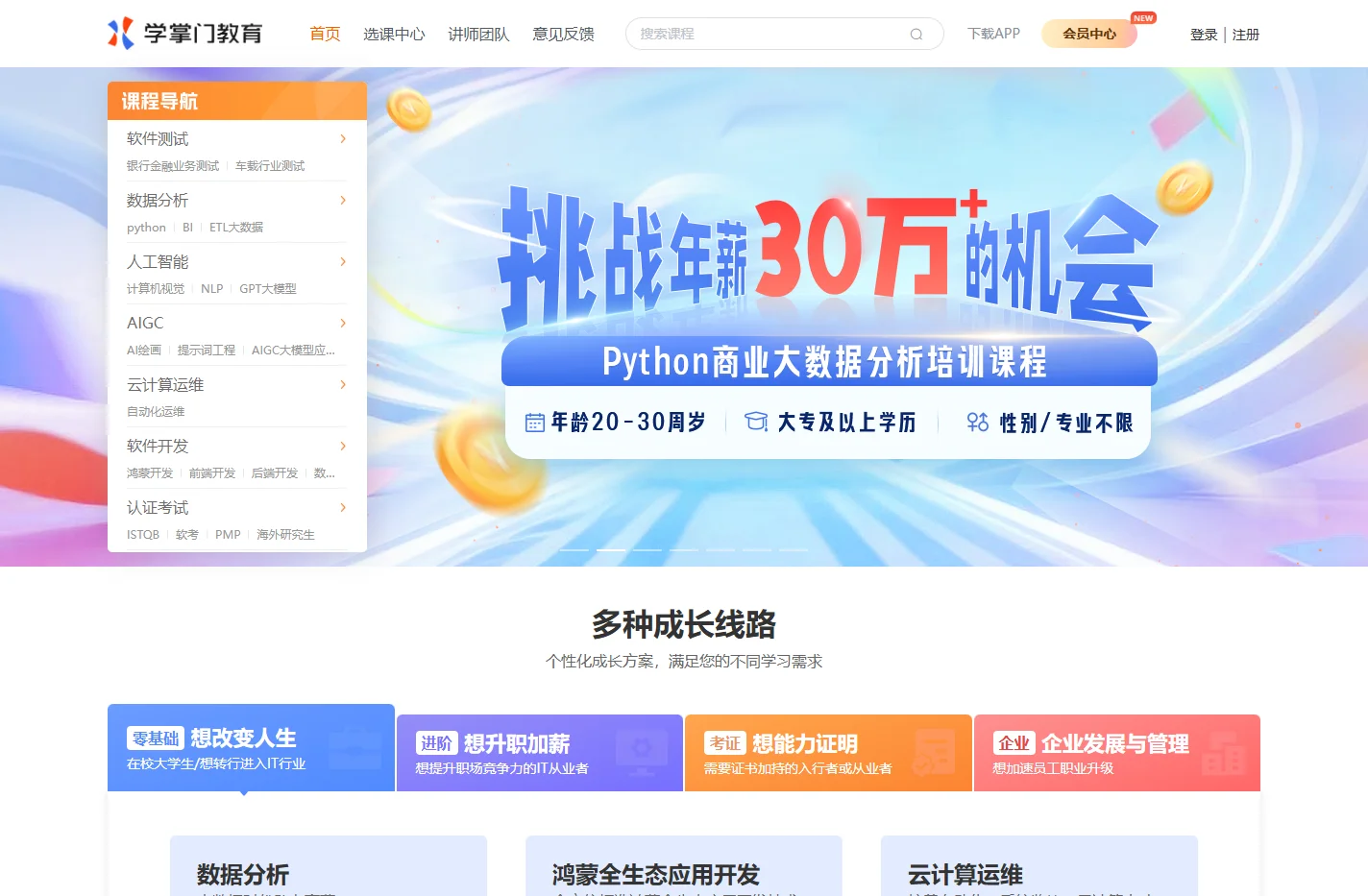 学掌门Atstudy网校 - IT在线学习平台|打造精品IT职业在线教育及实战平台