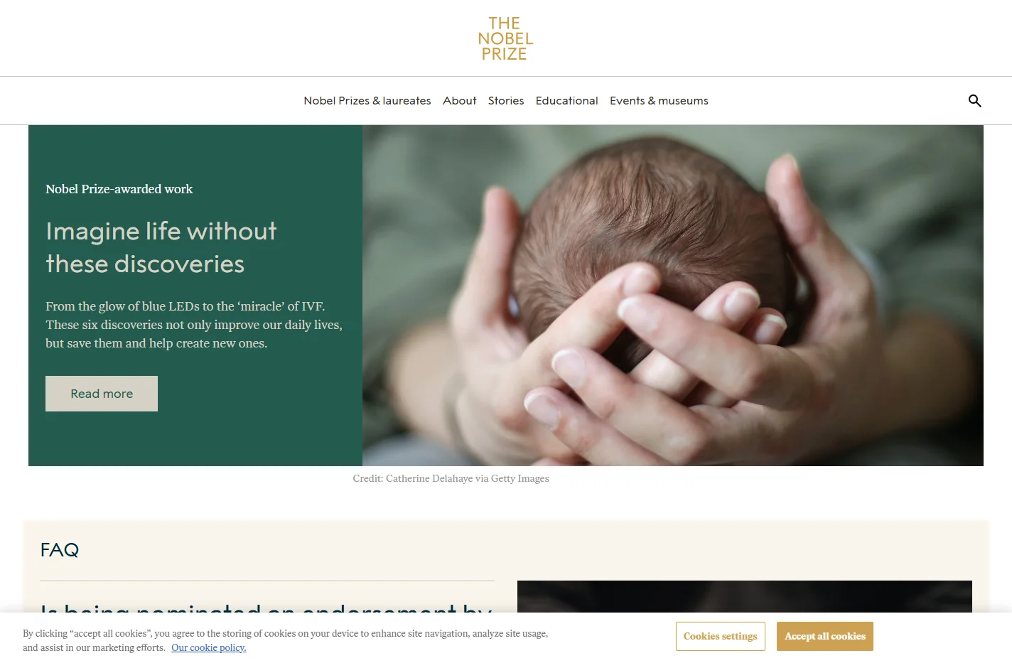 The official website of the Nobel Prize - NobelPrize.org