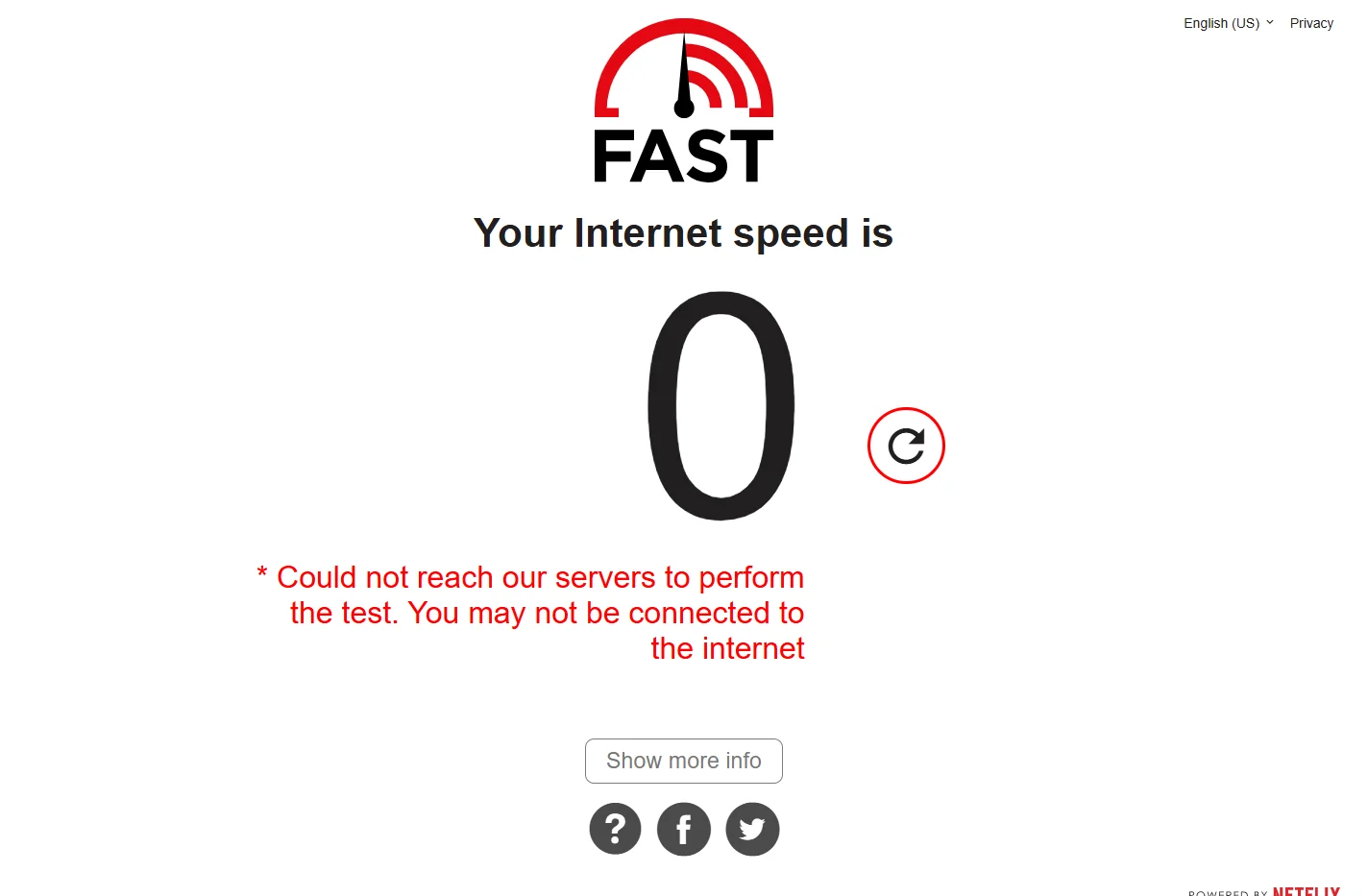 Internet Speed Test | Fast.com