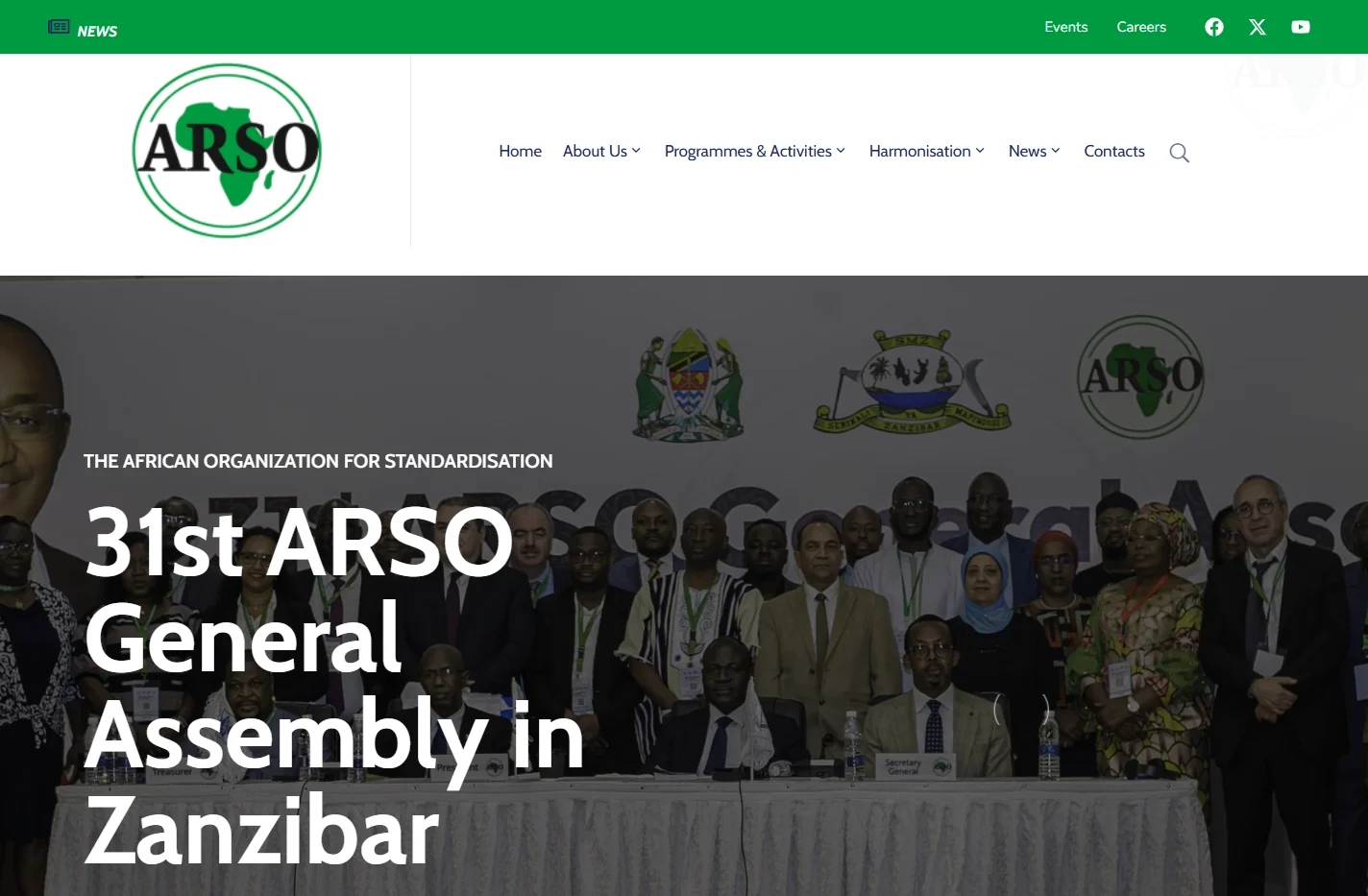 African Organisation for Standardisation – ARSO