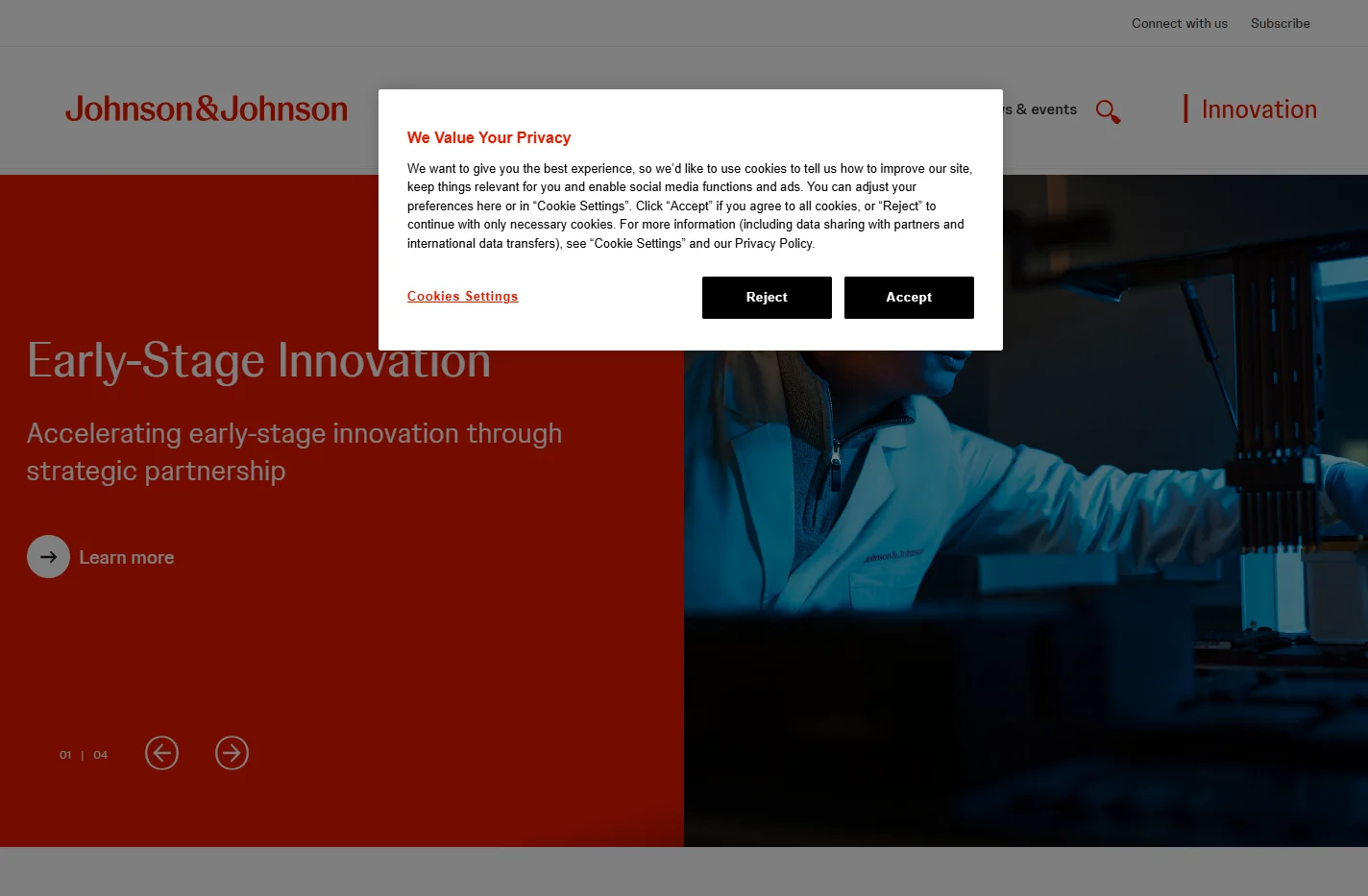 Innovation Centers | JNJ Innovation