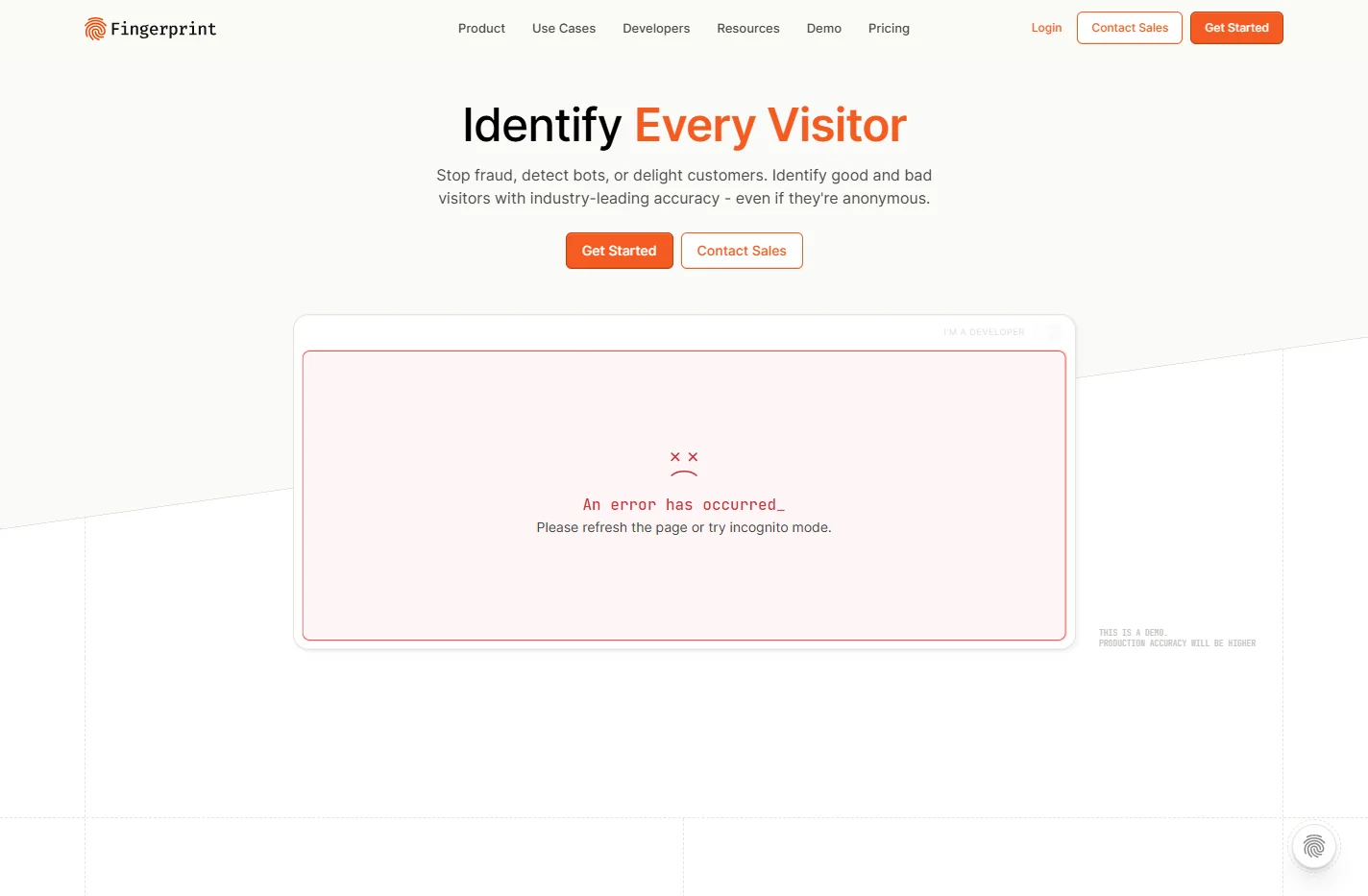 Fingerprint - Identify Every Visitor