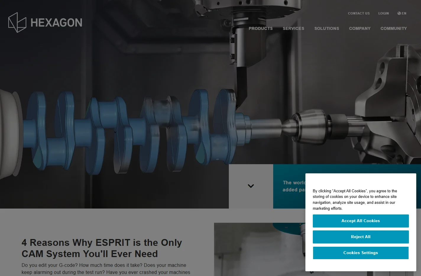 The world's leading CAM software for high value-added parts.