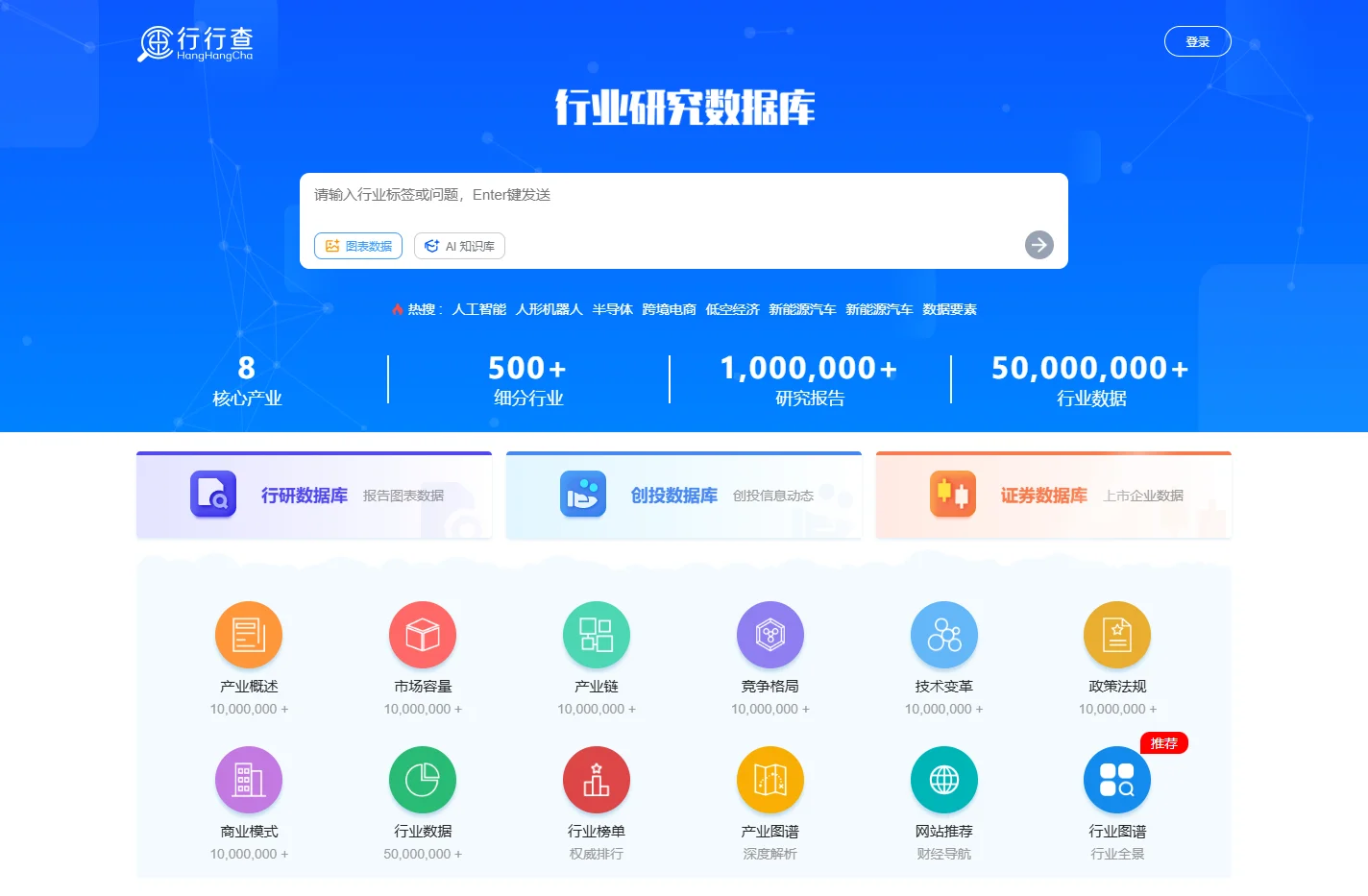 行行查 | 行业研究数据库