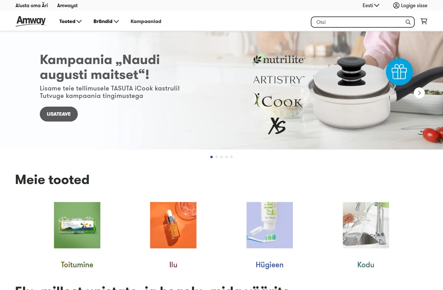 Amway Eesti| Alustage oma Amway kogemust