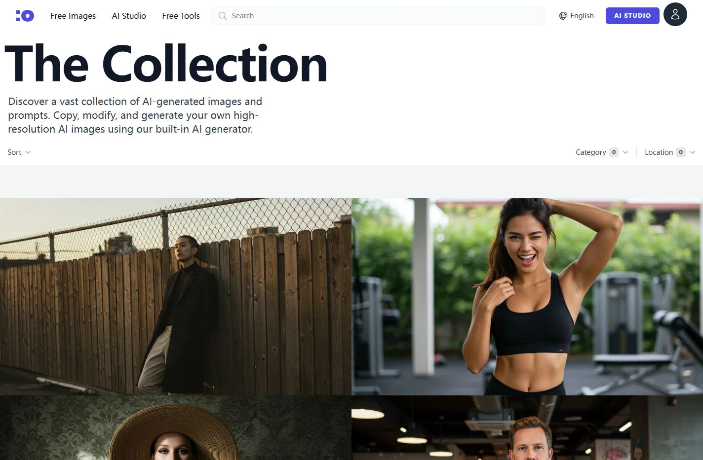 The Collection: Explore & Create AI-Generated Images and Pro