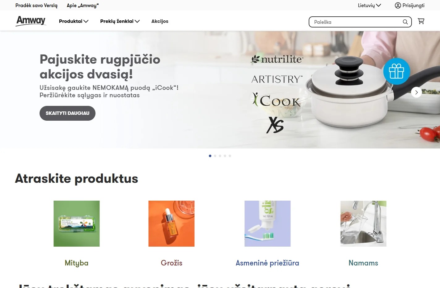 „Amway“ Lietuva | Pradėkite savo „Amway“ kelią