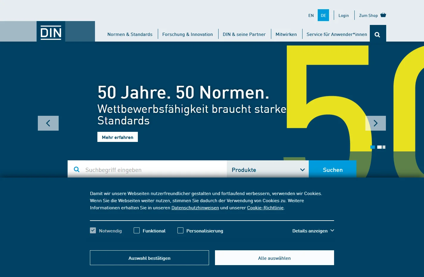 DIN - Deutsches Institut für Normung