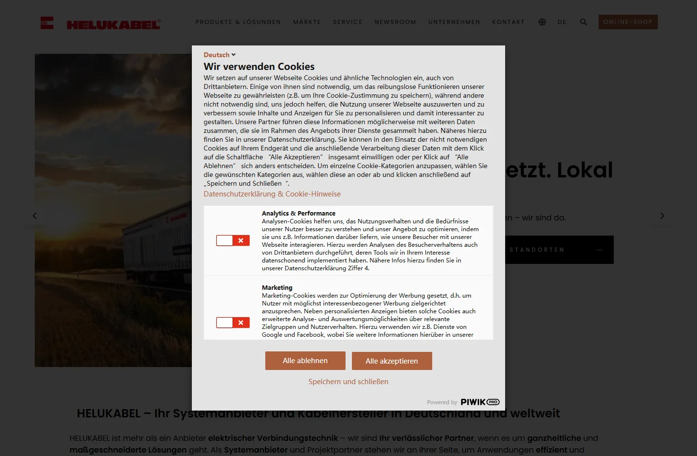 Kabel, Energieführungsketten & Systemlösungen | HELUKABEL