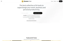 Awesome AI Tools: Best collection of AI tools from the inter