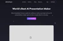 Decktopus AI | Make presentations with AI | AI Presentation
