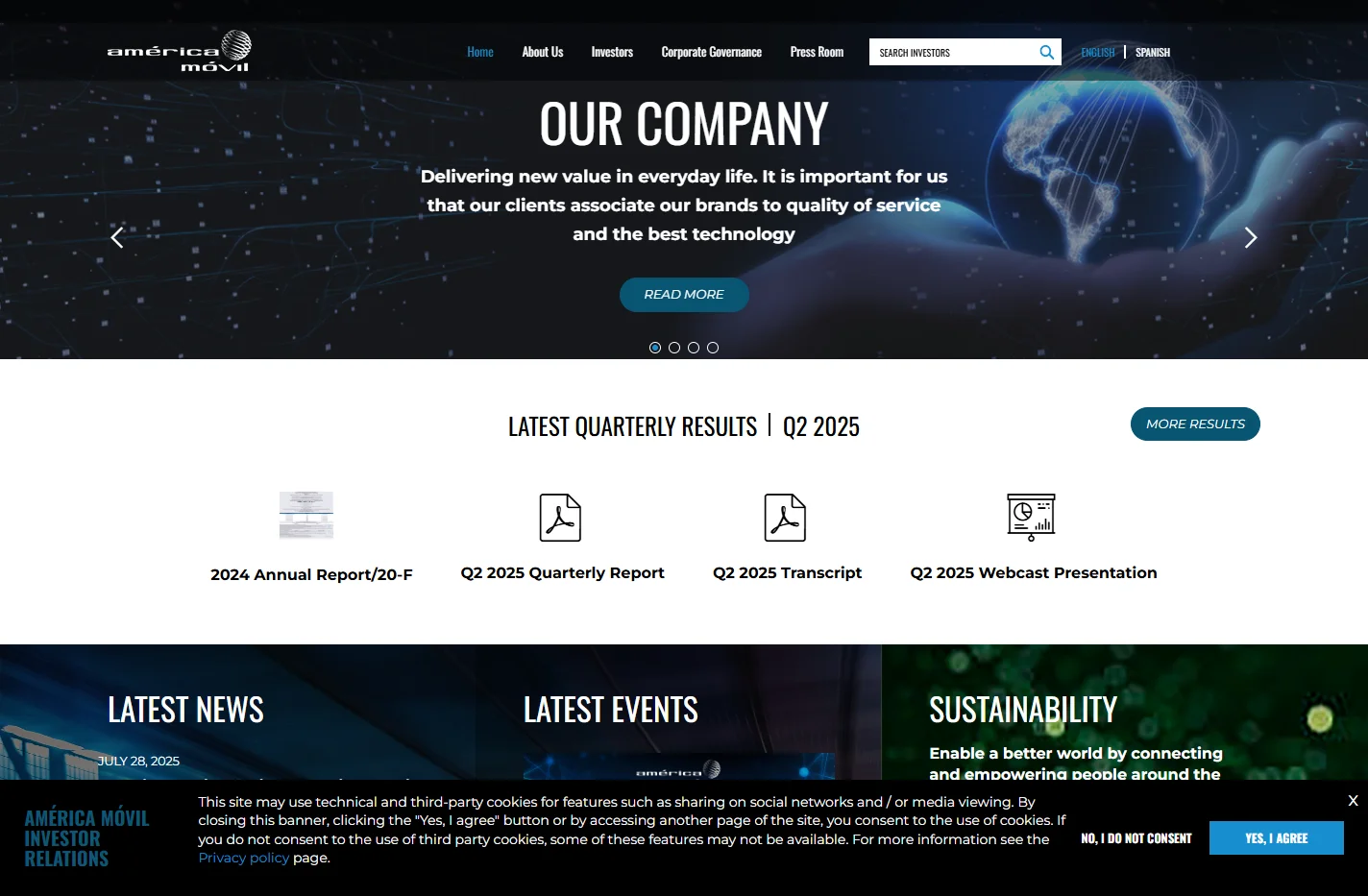 América Móvil - Our Company