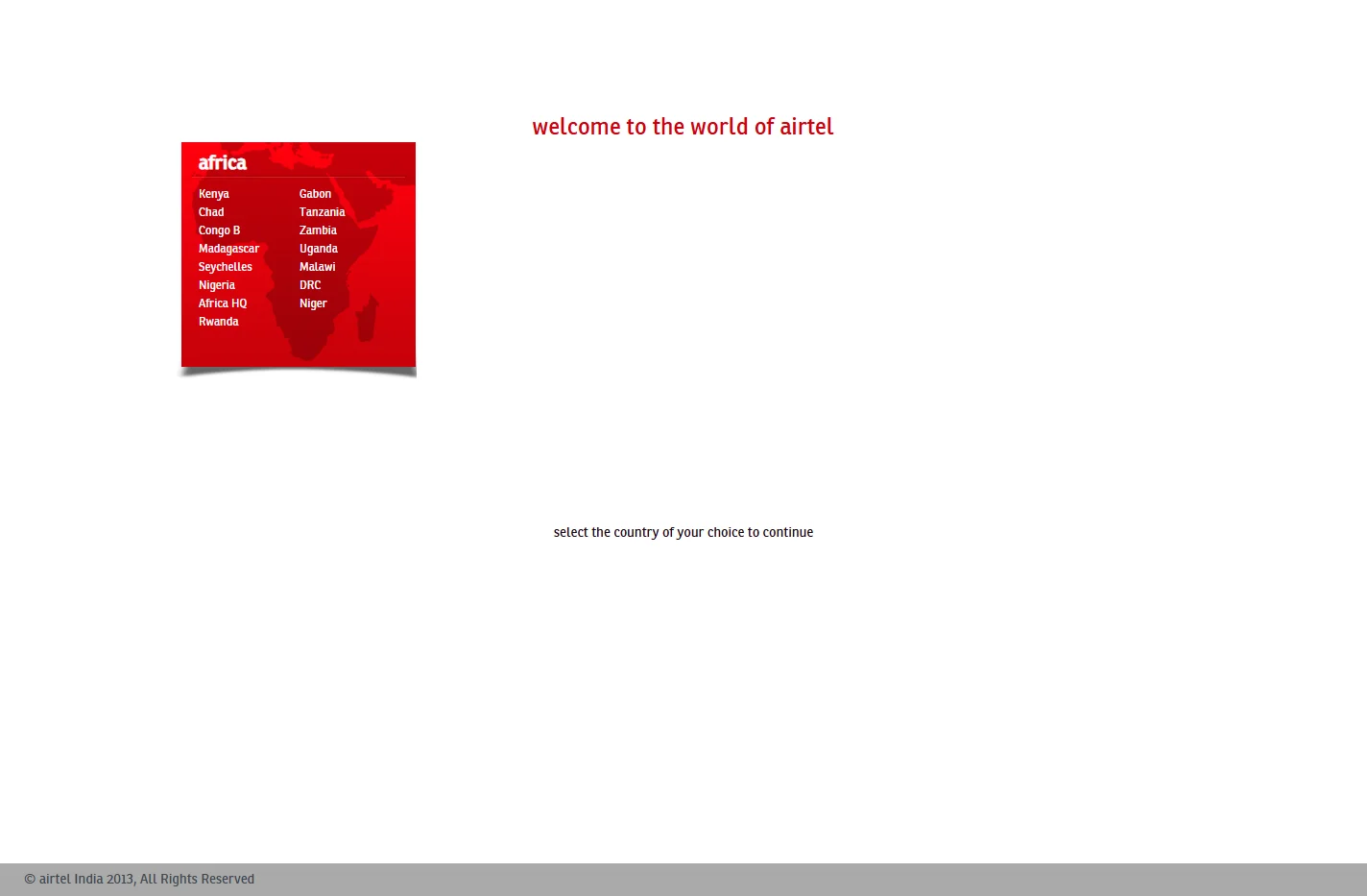 airtel global presence
