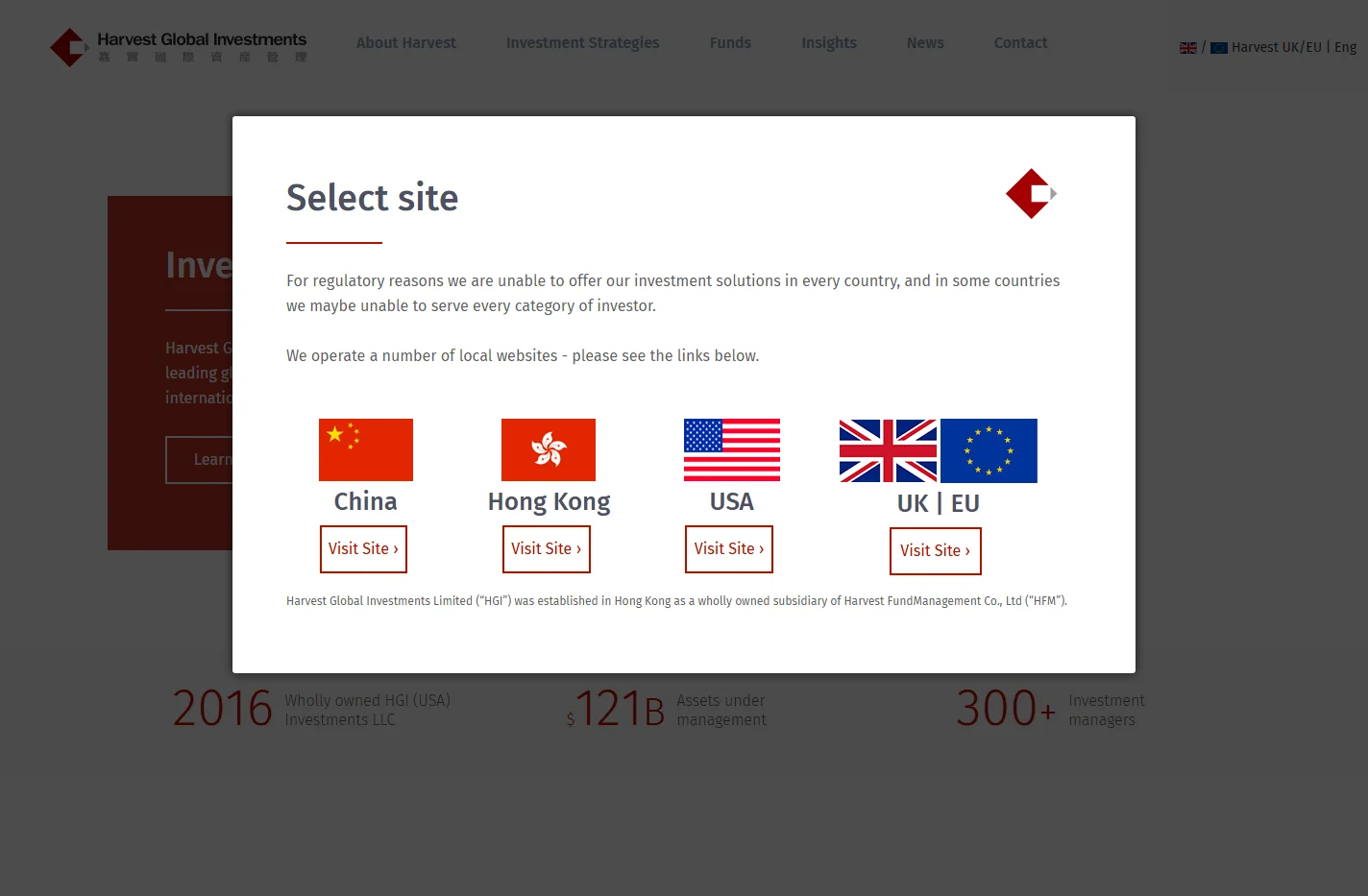 Harvest Global Investments - 
  Home