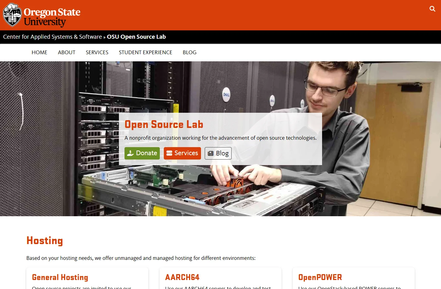 OSU Open Source Lab