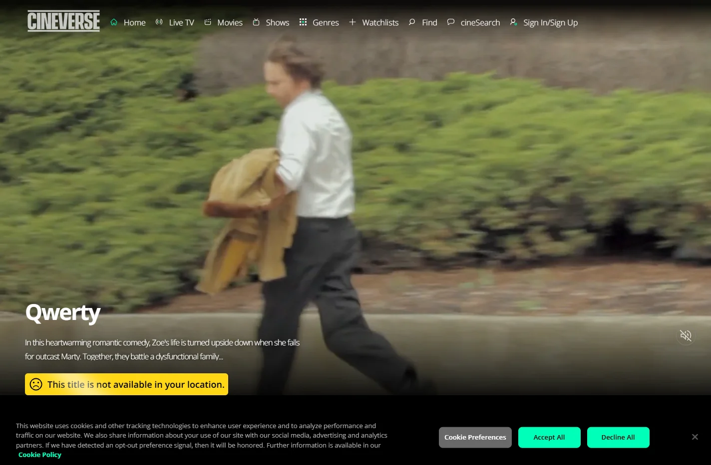 Cineverse - Watch Free Movies & TV Shows Online