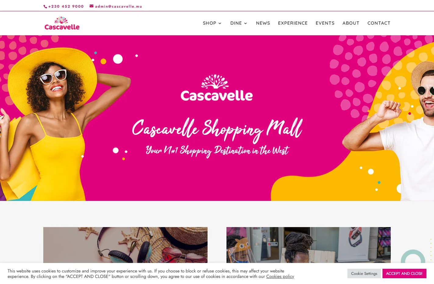 Homepage - Cascavelle Shopping Mall