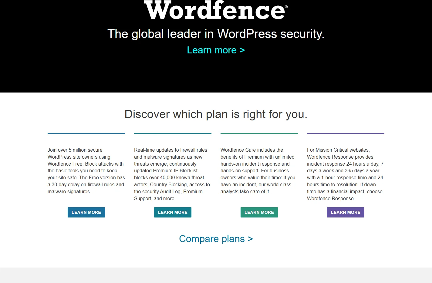 WordPress Security Plugin | Wordfence