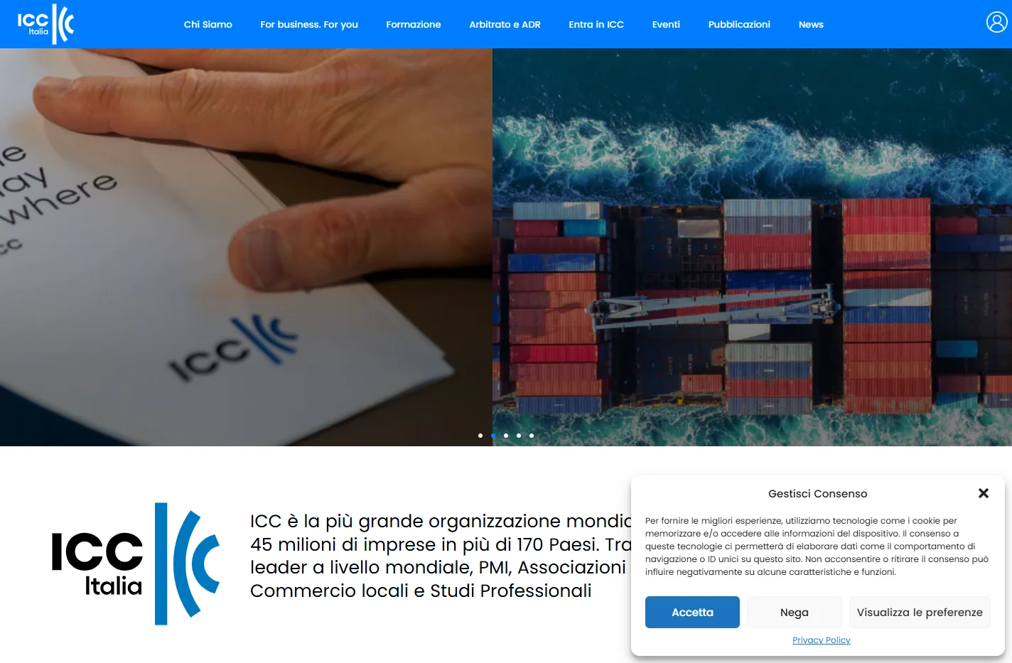 Home - ICC Italia Comitato Nazionale Italiano dell'Internati